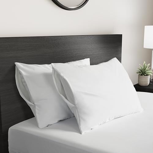 Protect-A-Bed AllerZip King Kissenschoner, 50,8 x 91,4 cm, Bettwanzen- und staubmilbendicht, geräusch- und geruchsresistent, 100 % wasserdicht, maschinenwaschbar, 2 Stück Protect-A-Bed AllerZip King Kissenschoner, 50,8 x 91,4 cm, Bettwanzen- und staubmilbendicht, geräusch- und geruchsresistent, 100 % wasserdicht, maschinenwaschbar, 2 Stück von Protect-A-Bed