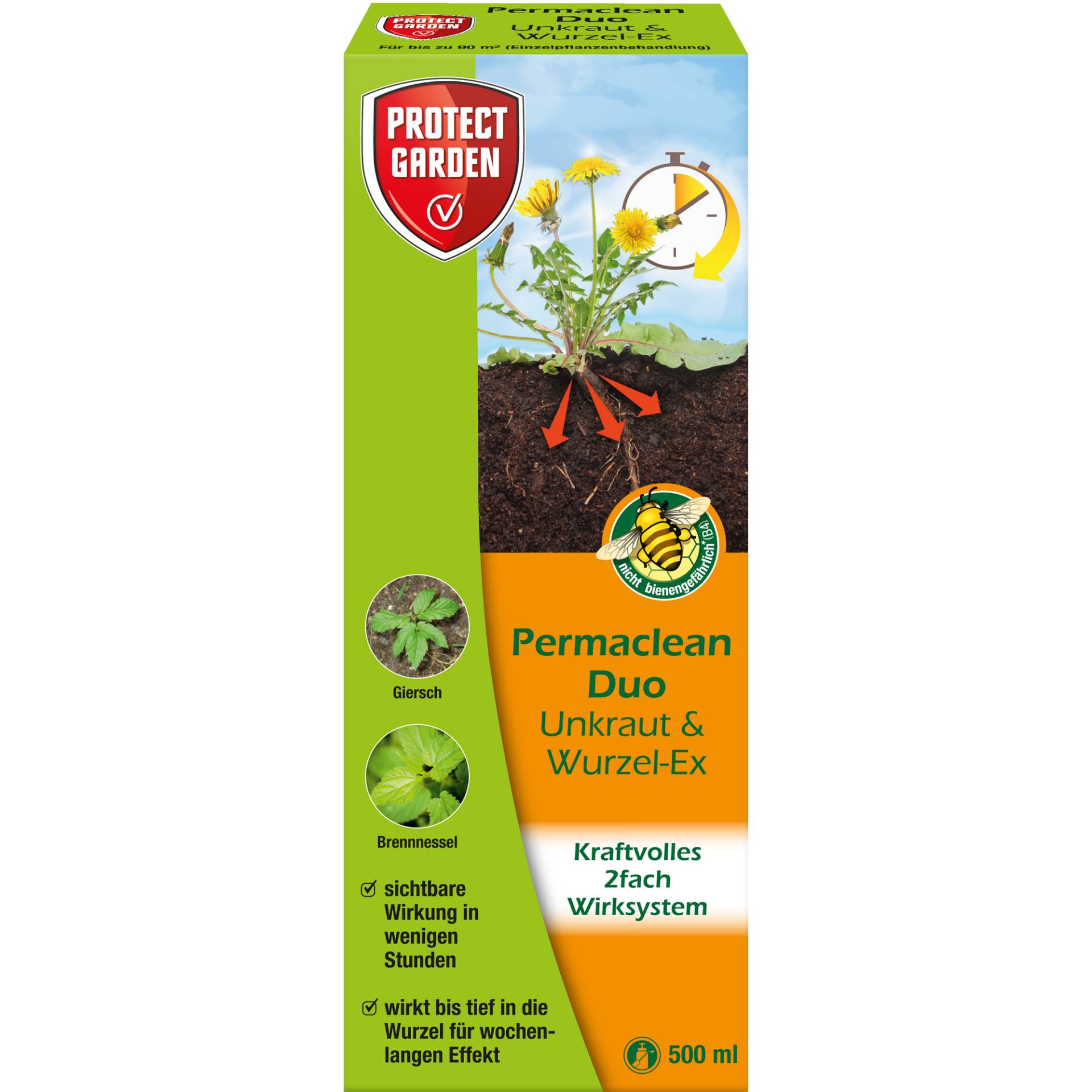 Protect Garden Unkraut- und Wurzel-Ex 'Permaclean Duo' 500 ml Protect Garden Unkraut- und Wurzel-Ex 'Permaclean Duo' 500 ml von Protect Garden
