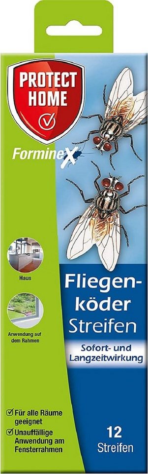 Protect Home Insektenvernichtungsmittel Protect Home Forminex Fliegenköder Streifen 12 Stück Fliegenbekämpfung von Protect Home
