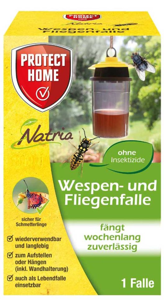 Protect Home Natria Wespen- und Fliegenfalle 1 Stück von Protect Home