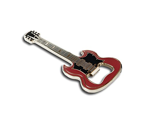 Flaschenöffner Gitarre Classic bordeaux von Protected