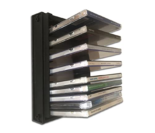 Protected CD Kunststoffregal für 15 CDs von Protected