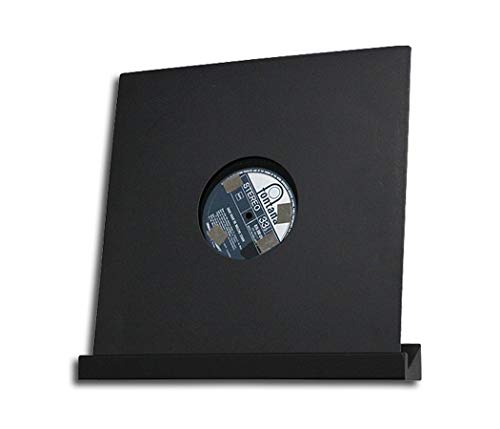 Protected Schallplatten Wandleiste aus Holz schwarz von Protected