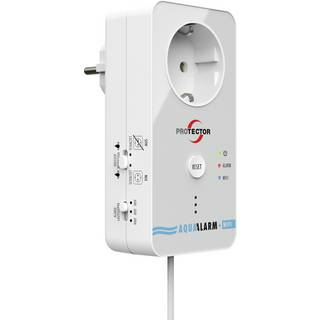 Protector 15021 Wassermelder Mit Externem Sensor Netzbetrieben Gefahrenmelder  B-Ware von Protector