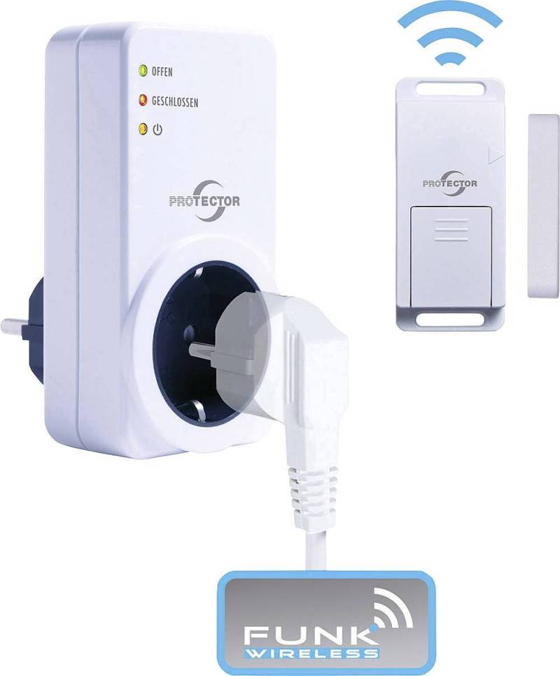 Protector As 510 Funk Abluftsteuerung 1800 W Bis Zu 50m Led Statusanzeige W332 B-Ware von Protector