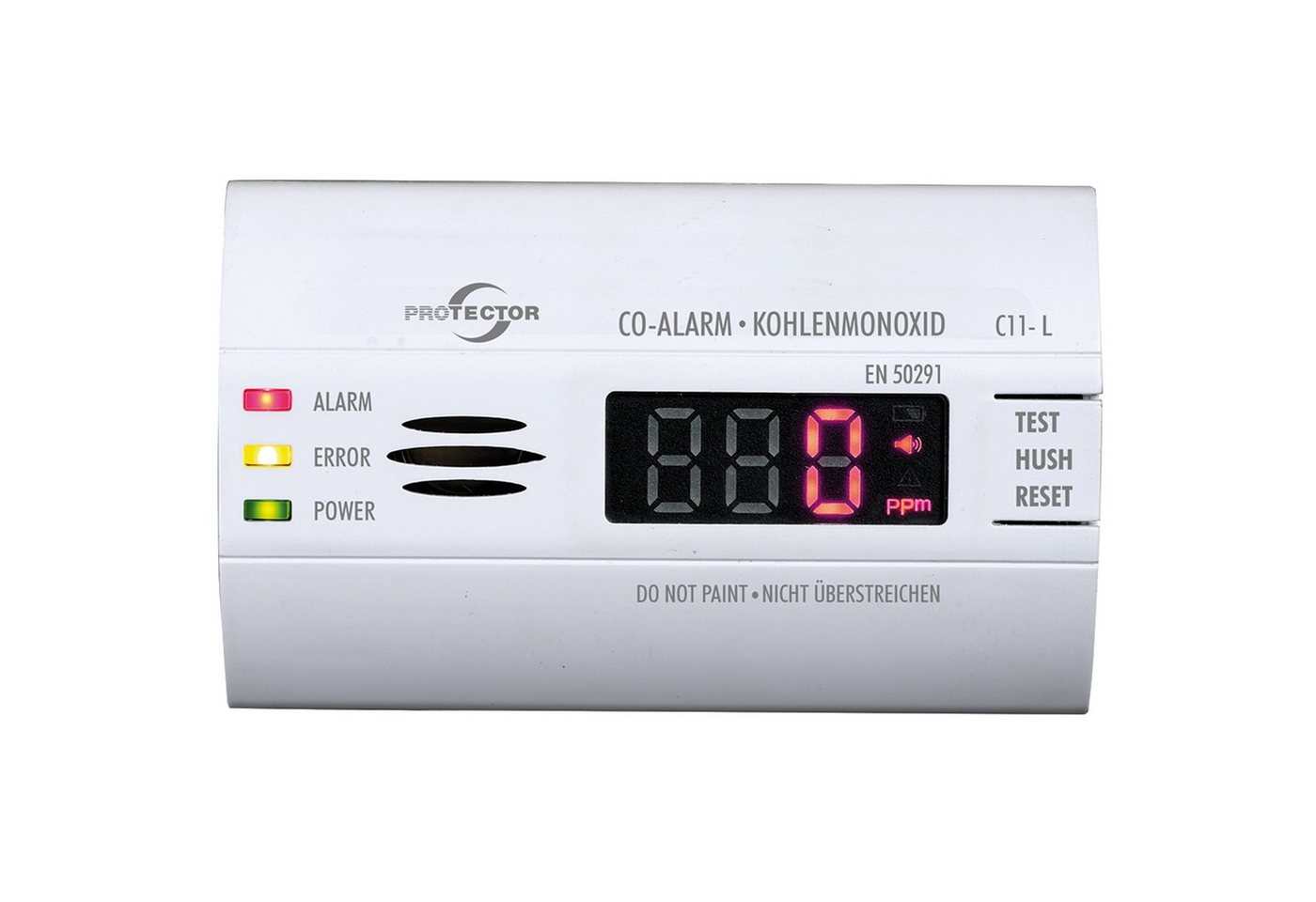 Protector PROTECTOR Gasmelder C11-L, mit LED-Anzeige CO-Melder von Protector