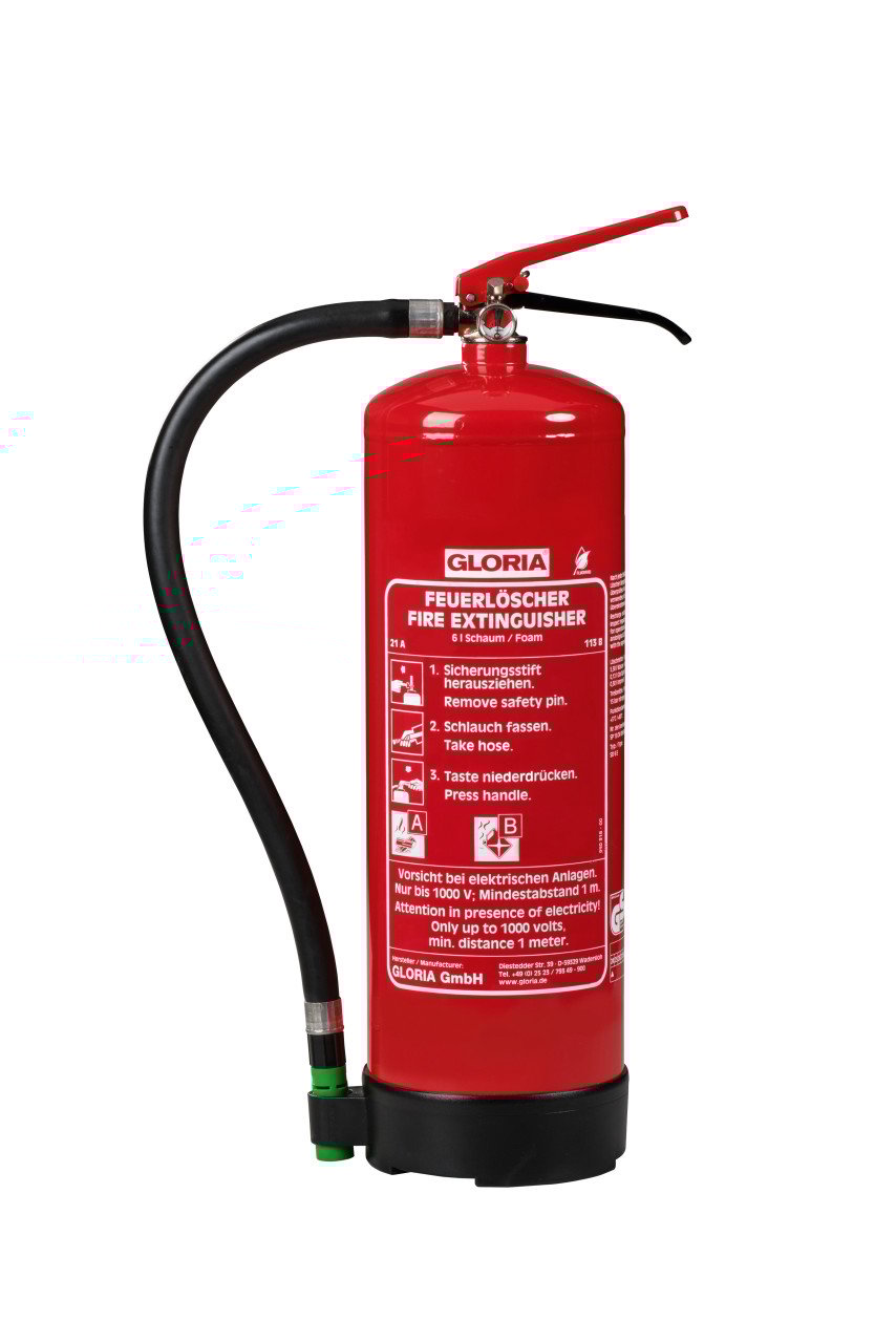 Protex Schaum-Feuerlöscher SD6-E 6 kg von Protex