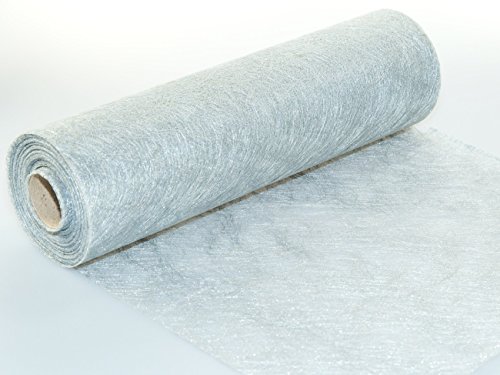 Protinam Tischläufer, Polyester, 1400 Silber, 25m, 25 von Protinam