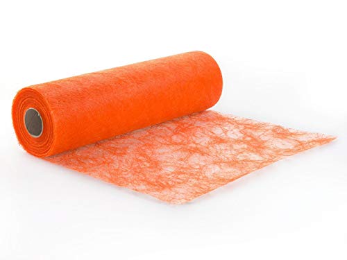 Protinam Tischläufer, Microfaser, 8280 Orange, 5m, 5 von Protinam