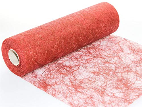 Protinam Tischläufer, Polyester, 3500 Rot, 20m, 20 von Protinam