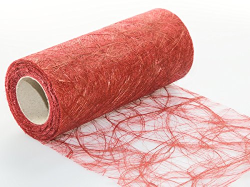 Protinam Sizoweb 20cm breit 5m oder 20m lang Tischläufer Tischband in unterschiedlichen Farben zur Dekoration wie Grillen, Sommer, Ostern, Weihnachten oder Hochzeiten manuell abgelängt (5m, rot 3500) Protinam Sizoweb 20cm breit 5m oder 20m lang Tischläufer Tischband in unterschiedlichen Farben zur Dekoration wie Grillen, Sommer, Ostern, Weihnachten oder Hochzeiten manuell abgelängt (5m, rot 3500) von Protinam