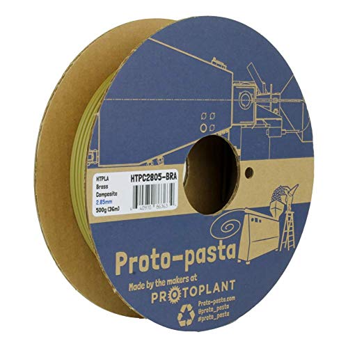 Proto-pasta HTPC2805-BRA Verbundwerkstoff HTPLA, Messing von Proto-Pasta