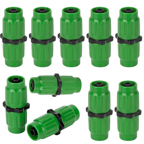 Protoence Erweiterbares Gartenschlauch Reparatur Set,Schnellkupplung Für Wasserschläuche | Bewässerungszubehör Für Gartenbewässerung Und Tierpflege Mit 10 Verbindungsstücken von Protoence