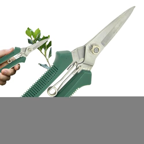 Protoence Gartenschere - Robuste Blumenschere,Ergonomischer Griff, Rostfreies Schneidwerkzeug, Präzisions-Gartenschere für Hecken und Gemüse Protoence Gartenschere - Robuste Blumenschere,Ergonomischer Griff, Rostfreies Schneidwerkzeug, Präzisions-Gartenschere für Hecken und Gemüse von Protoence