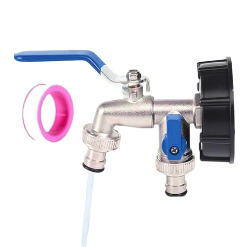 Protoence Gartenschlauch Verteiler - Wasserhahn Verteiler 2-Wege Robust,Rostbeständige Metallbewässerungsteile Für Garten Camping Gewächshaus Auto Waschen Protoence Gartenschlauch Verteiler - Wasserhahn Verteiler 2-Wege Robust,Rostbeständige Metallbewässerungsteile Für Garten Camping Gewächshaus Auto Waschen von Protoence
