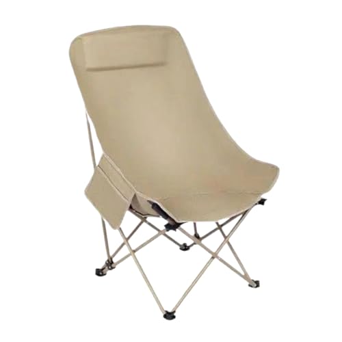 Protoence Klappstuhl Outdoor | Tragbarer Reise Campingstuhl,Ergonomischer Sitz Outdoor-Sessel Für Sport Angeln Reisen Picknick Garten Camping von Protoence