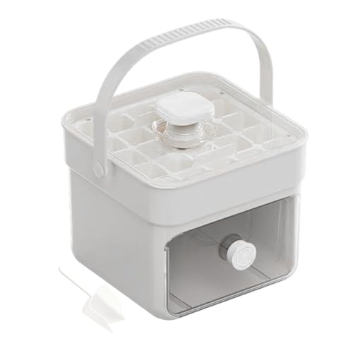 Protoence Kleine Eiswürfelform - Eiswürfelbereiter Mit Griff Und Deckel,Pressartiges Doppelschicht Werkzeug Als Küchenhelfer Für Kaffee Tee Whiskey Cocktails Getränke Und Für Outdoor Camping Sowie Protoence Kleine Eiswürfelform - Eiswürfelbereiter Mit Griff Und Deckel,Pressartiges Doppelschicht Werkzeug Als Küchenhelfer Für Kaffee Tee Whiskey Cocktails Getränke Und Für Outdoor Camping Sowie von Protoence