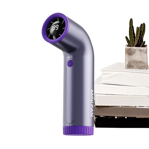 Protoence Tragbarer Mini Ventilator | Persönlicher Mini-Ventilator Tragbar - Elektrisches Kühlgerät Für Camping Studentenwohnheim Und Hitzetage von Protoence