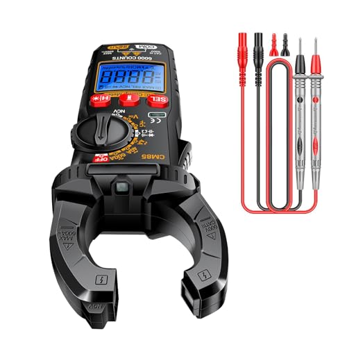 Protoence Zangenmultimeter,Temperaturmessgerät - Multifunktionales Digitales Messgerät Mit Taschenlampe Und Hintergrundbeleuchtung 6000 Counts Für Gleichstrom Wechselstrom Spannung Kapazität Protoence Zangenmultimeter,Temperaturmessgerät - Multifunktionales Digitales Messgerät Mit Taschenlampe Und Hintergrundbeleuchtung 6000 Counts Für Gleichstrom Wechselstrom Spannung Kapazität von Protoence