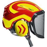 Forsthelm / Schutzhelm Integral Arborist F39 Rot/Neongelb - Protos von Protos