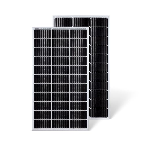 2x Protron Mono 100W Solarmodul Photovoltaik Monokristallin Solarpanel Solarzelle 100Watt Mono Solar 12V für Wohnmobil, Garten, Boot - 0% MwSt. von Protron