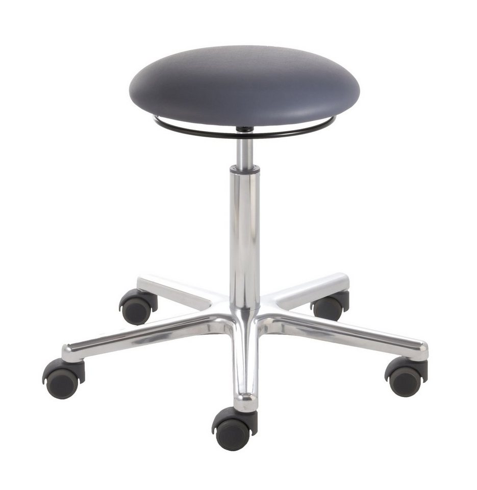 Prova Nova Arbeitshocker Drehhocker Puffi® kvx 4106, Sitzhöhe ca. 50 - 69 cm von Prova Nova