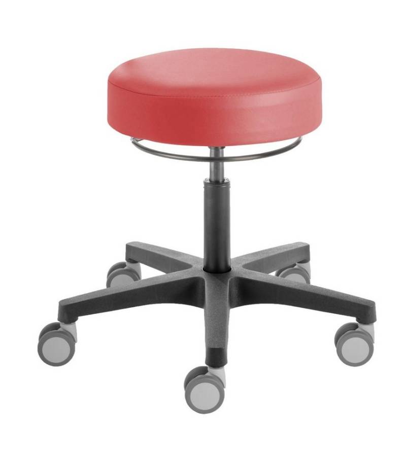 Prova Nova Arbeitshocker Roll- und Drehhocker Poppi® Dijon 4152, Sitzhöhe ca. 48 - 61 cm von Prova Nova