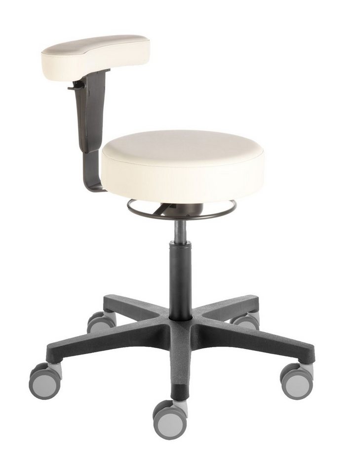 Prova Nova Arbeitshocker Rollhocker Poppi®-small edition Dijon 4158, Sitzhöhe ca. 48 - 61 cm von Prova Nova