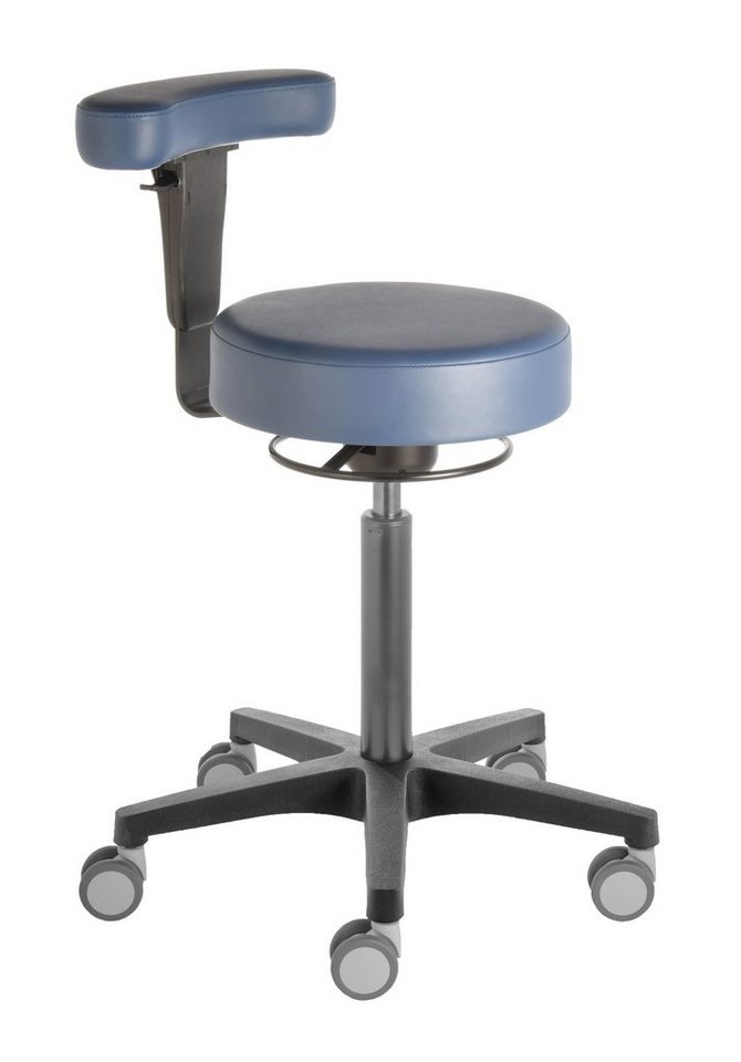Prova Nova Arbeitshocker Rollhocker Poppi®-small edition Dijon 4159, Sitzhöhe ca. 53 - 73 cm von Prova Nova