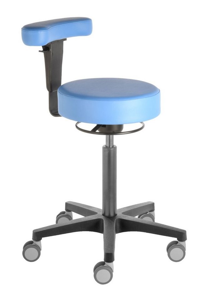 Prova Nova Arbeitshocker Rollhocker Poppi®-small edition Dijon 4159, Sitzhöhe ca. 53 - 73 cm von Prova Nova