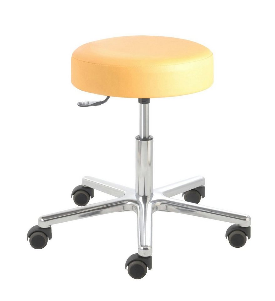 Prova Nova Arbeitshocker Rollhocker puffi® 4100, Sitzhöhe ca. 45 - 59 cm von Prova Nova