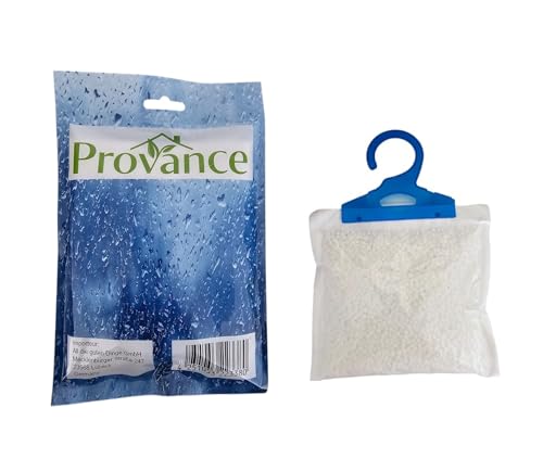 15er Set Luftentfeuchter Luftraumentfeuchter Beutel zum aufhängen XL 250g Feuchtigkeitsabsorber Moisture Absorber Fenster Schrank Granulat für auch Bad, Wohnwagen, Wohnmobil, Schiff, Auto usw. (15) von Provance