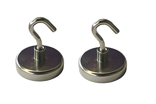 Provance Magnethaken - Halter mit Traglast von bis zu 6 kg - Superstarke Magnete (2) von Provance