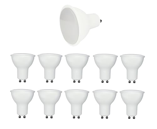 Provance 10 x LED Reflektor GU10 Fassung 5W 5 Watt ersetzt 40 Watt 375 Lumen 3000 K von Provance
