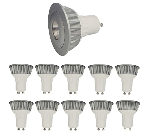 Provance 10 x LED Reflektor GU10 Fassung 6W 6 Watt ersetzt 60 Watt 380 Lumen 5500 Kelvin von Provance