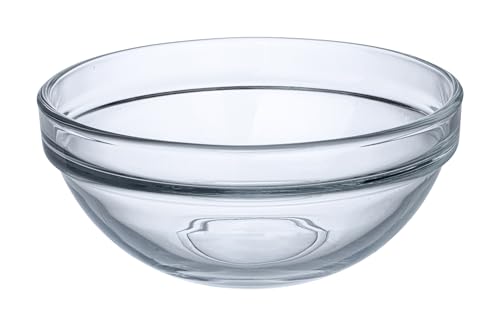 Provance 6-24 Stück Dipschalen Dessertschalen Ø 9 cm oder 12 cm Schüsseln aus Glas Glasschälchen Tapasschalen (6 Stück, Ø 12 cm) von Provance