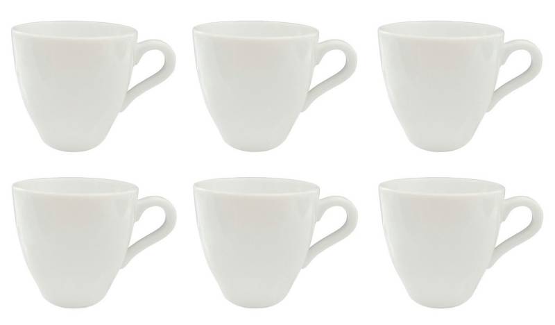 Provance Espressotasse 6 x Espressotasse Espresso 100 ml Keramik, Keramik von Provance