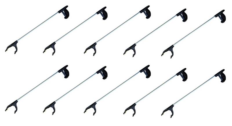 Provance Greifzange Greifzange 76 cm mit magnetischer Spitze Greifhilfe Müllgreifer Alu, 10-tlg. von Provance