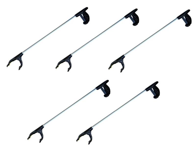 Provance Greifzange Greifzange 76 cm mit magnetischer Spitze Greifhilfe Müllgreifer Alu, 5-tlg. von Provance