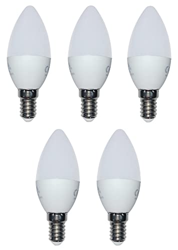 Provance LED Lampe Energiesparlampe E14 5er Set LED Kerze 5x 3 Watt 250 Lumen tageslicht 6500K von Provance