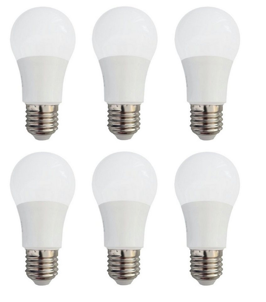 Provance LED-Leuchtmittel LED Glühlampe E27 13 Watt 1320 Lumen 3000 K, E27, 6 St., warmweiß von Provance