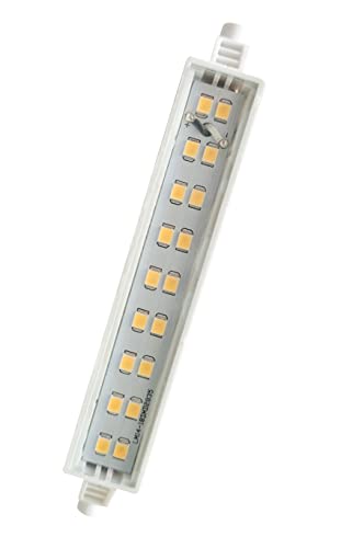 Provance LED Stablampe Lineal R7S Fassung 6W 6Watt ersetzt 40 Watt 500 lm 118mm 3000 Kelvin von Provance