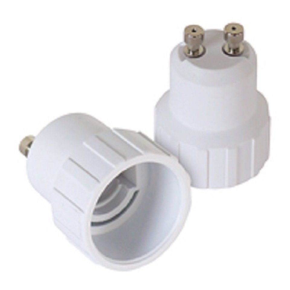 Provance Lampenfassung Adapter Lampensockel Sockeladapter GU10 auf E14 von Provance