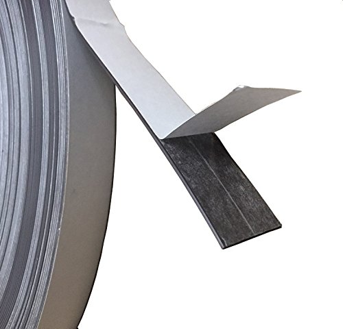 Provance Magnetband selbstklebend Abmessungen wählbar Magnetisches Klebeband flexibel, schneidbar, bruchfest einseitig magnetisiert (1 Meter 20x1,5mm) von Provance