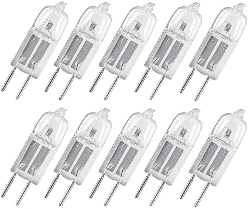 Provance Spezialleuchtmittel 10 Stück Stiftsockellampe Kapsel Lampe G4 12V, G4 von Provance