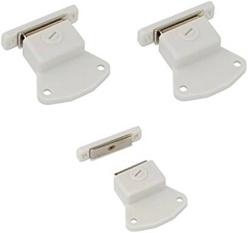 Provance Türschließer 2er Set Magnetischer Türschnapper, Türschließe magnetisch bis 3,5kg, (2-tlg) von Provance