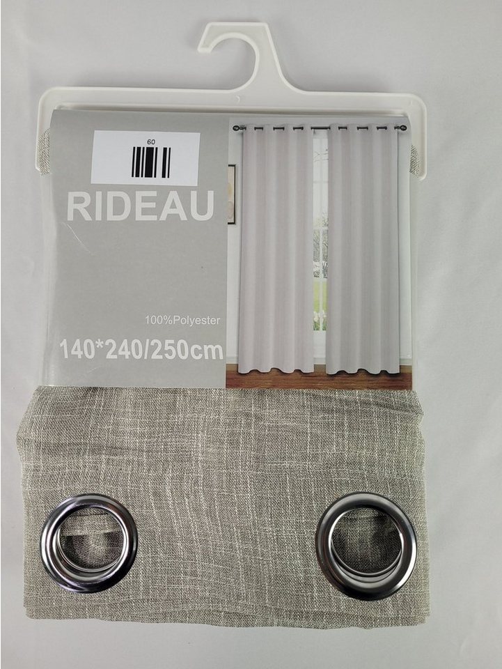 Provance Vorhang 1x Vorhang 140*240/250 cm Beige von Provance