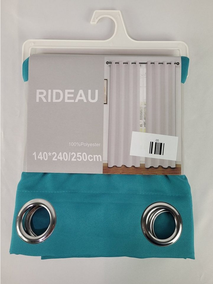 Provance Vorhang 1x Vorhang 140*240/250 cm Farbe Grün von Provance