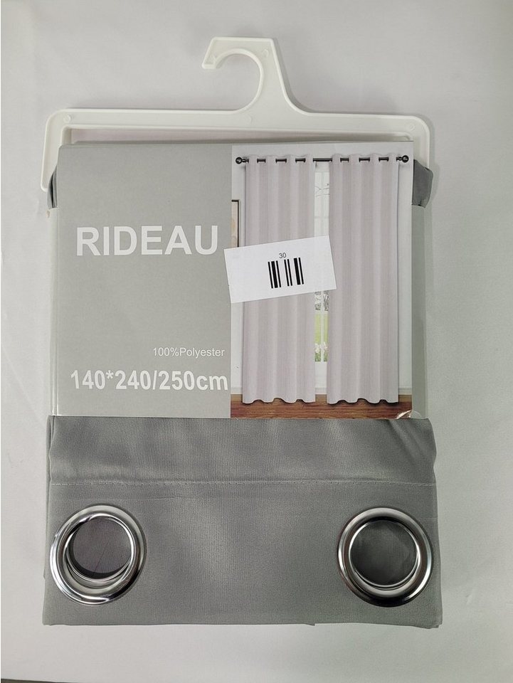 Provance Vorhang 1x Vorhang 140*240/250 cm Grau Provance Vorhang 1x Vorhang 140*240/250 cm Grau von Provance