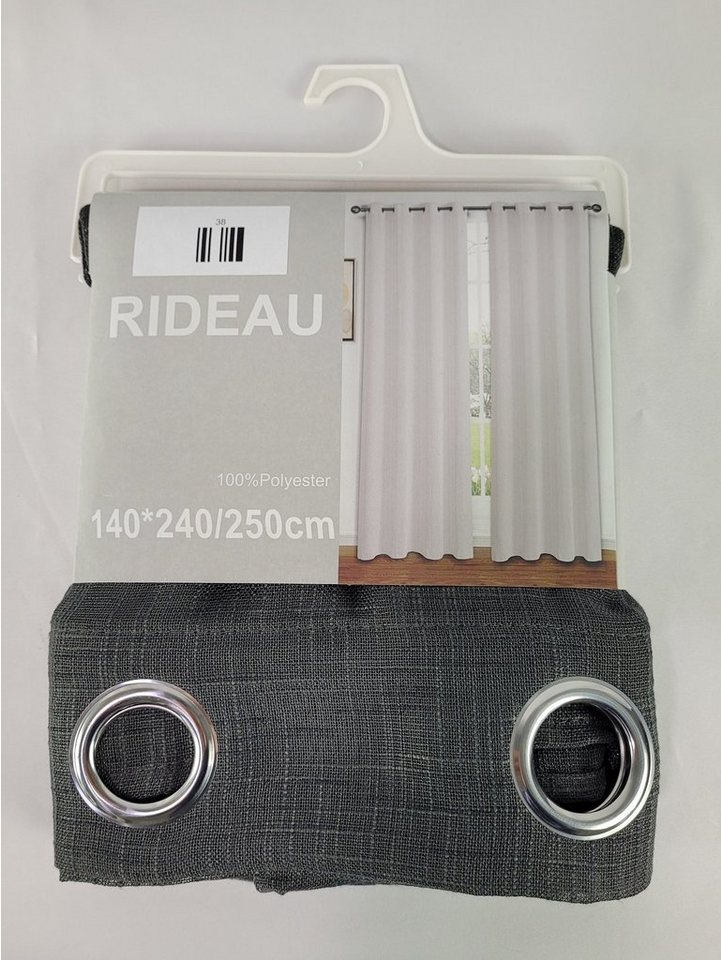 Provance Vorhang 1x Vorhang 140*240/250 cm Grau von Provance